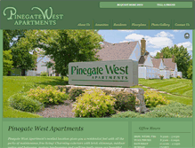 Tablet Screenshot of pinegatewest.com